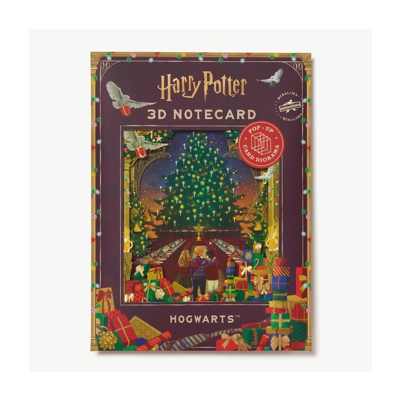Harry Potter - Carte de voeux 3D A Wizarding Christmas