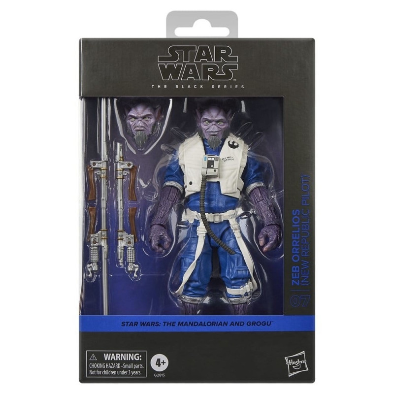 Star Wars : Mandalorian & Grogu - Black Series - Figurine Zeb Orrelios