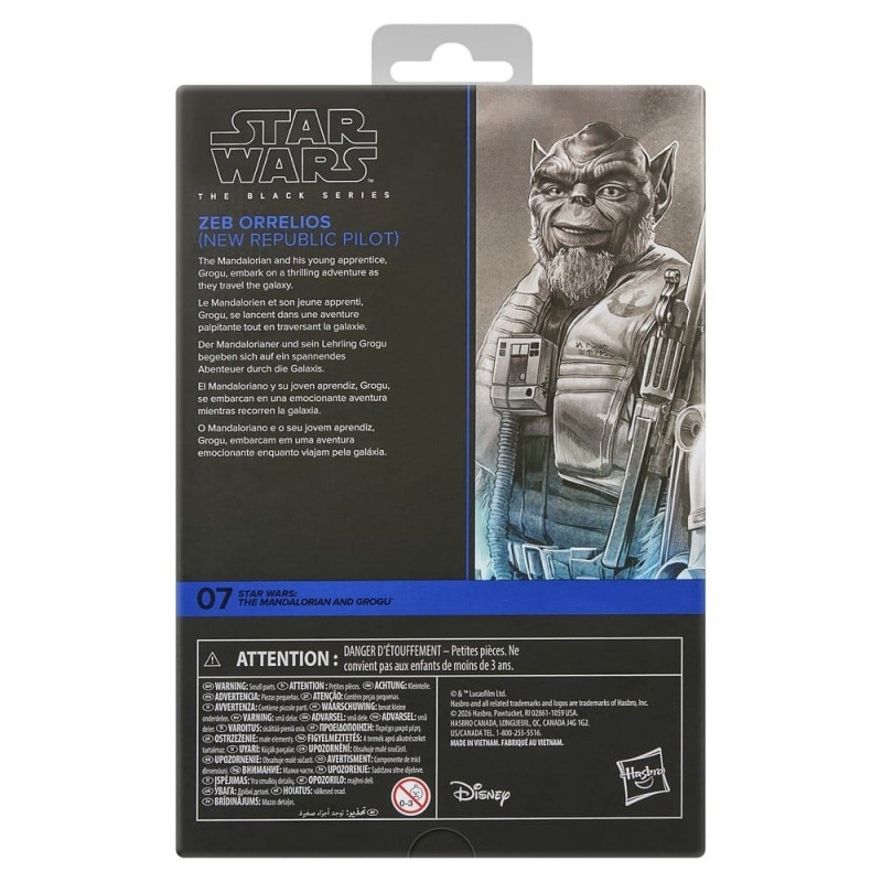 Star Wars - Black Series - Figurine Zeb Orrelios – Hasbro