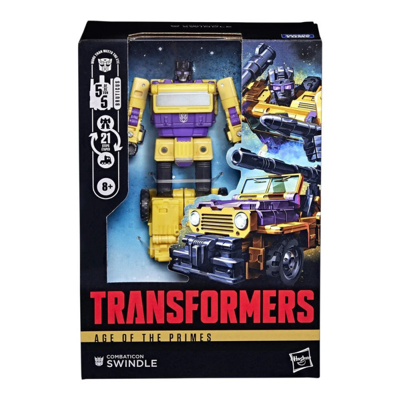 Transformers : Age of the Primes - Figurine Combaticon Swindle  16,5 cm