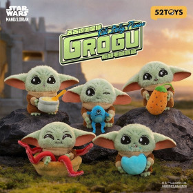 Star Wars : The Mandalorian - Grogu Full Belly Planet Plush Blind Box 1 EXEMPLAIRE ALEATOIRE