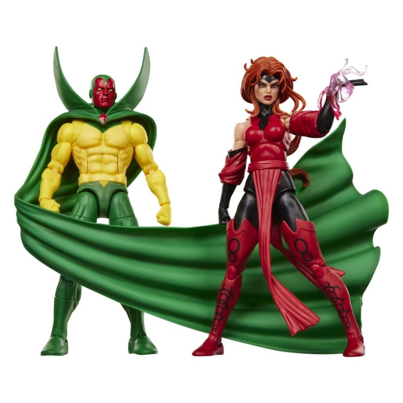 Marvel Legends : Avengers - Figurines Vision & Scarlet Witch 15 cm