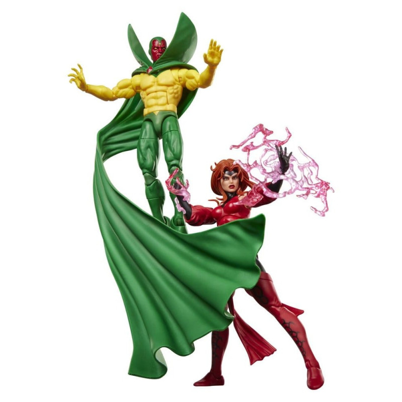 Marvel Legends : Avengers - Figurines Vision & Scarlet Witch 15 cm