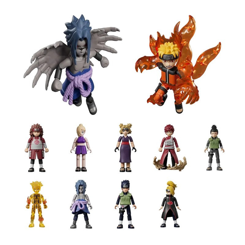 Naruto - Model Kit Maquette Blokees GV03 Heart of a Ninja 1 EXEMPLAIRE ALEATOIRE
