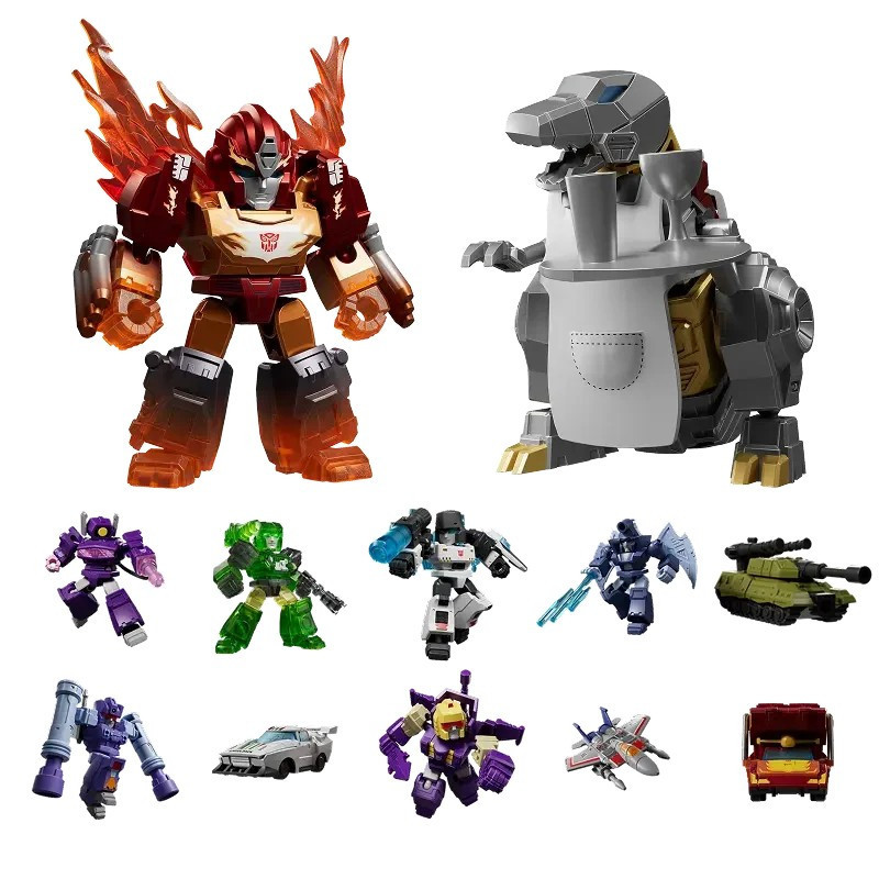 Transformers - Mini Maquette Blokees Defender Version 04 Tyrants Fury 1 EXEMPLAIRE ALEATOIRE