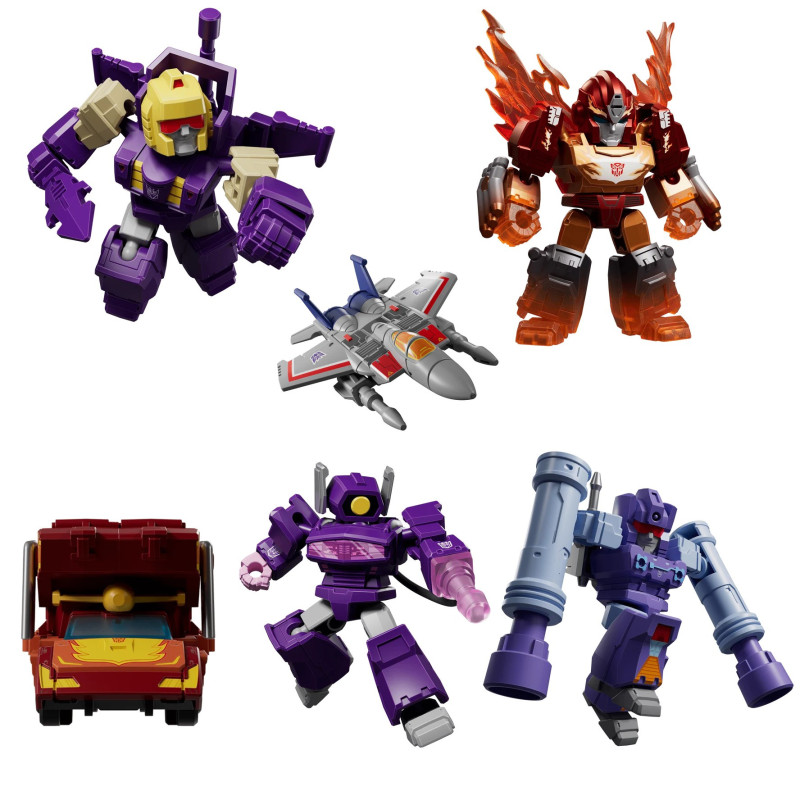 Transformers - Mini Maquette Blokees Defender Version 04 Tyrants Fury 1 EXEMPLAIRE ALEATOIRE