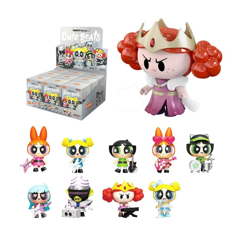 Powerpuff Girls (Les Supers Nanas) - Maquette Blokees MOKOO Series 01 Cute Beats 1 EXEMPLAIRE ALEATOIRE