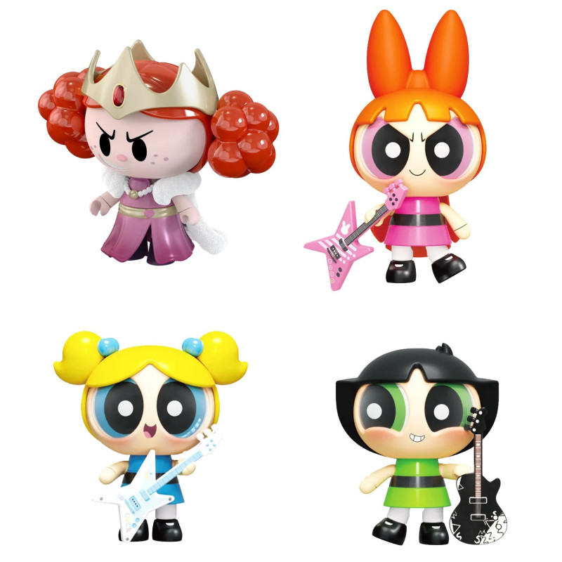 Powerpuff Girls (Les Supers Nanas) - Maquette Blokees MOKOO Series 01 Cute Beats 1 EXEMPLAIRE ALEATOIRE