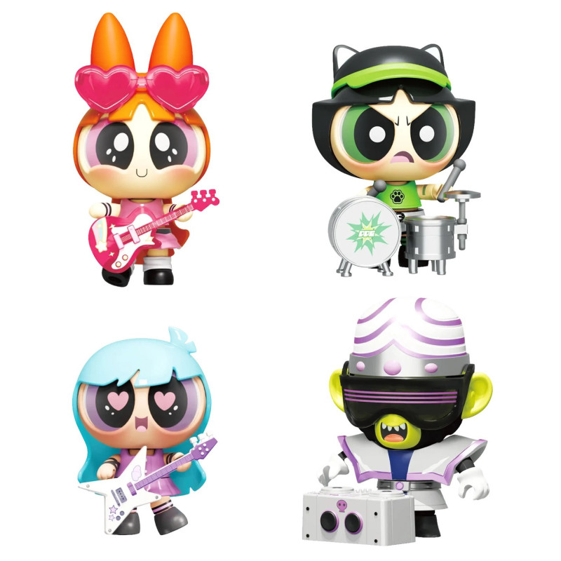 Powerpuff Girls (Les Supers Nanas) - Maquette Blokees MOKOO Series 01 Cute Beats 1 EXEMPLAIRE ALEATOIRE
