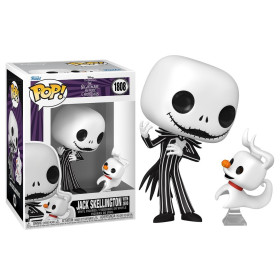 Nightmare Before Christmas - Pop! & Buddy - Jack Skellington & Zero n°1808