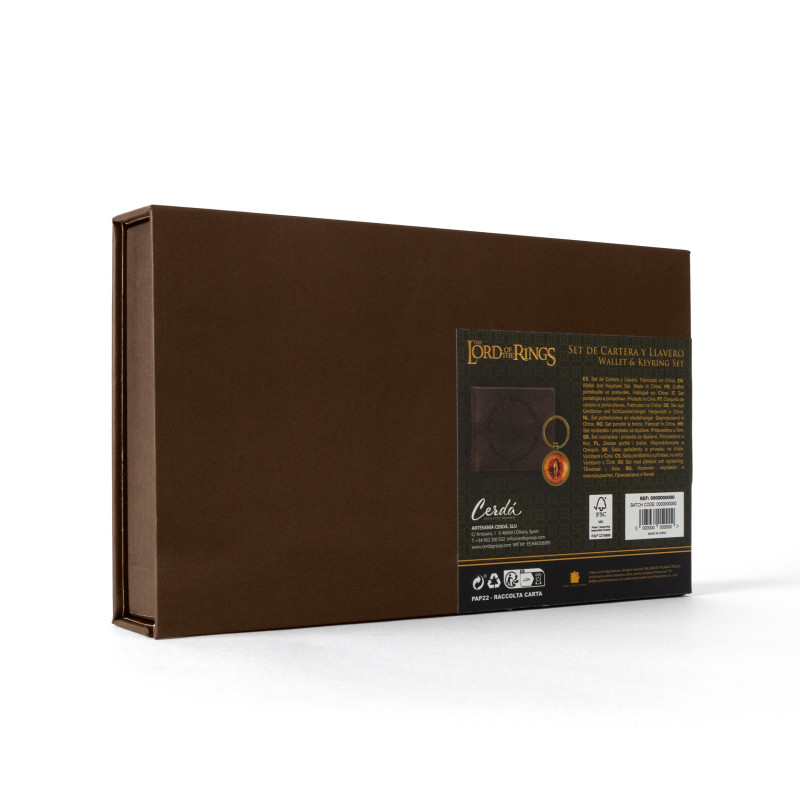 Lord of the Rings -  Set Cadeau Portefeuille & Porte-clés