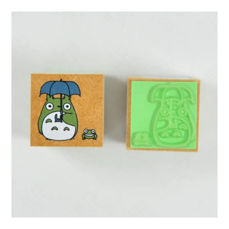 Mon Voisin Totoro – Tampon Totoro parapluie & grenouille - Ghibli