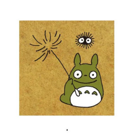 Mon Voisin Totoro - Tampon Totoro Pissenlit