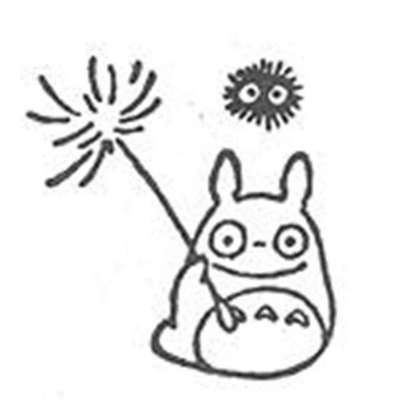 Mon Voisin Totoro – Tampon Totoro Pissenlit - Ghibli