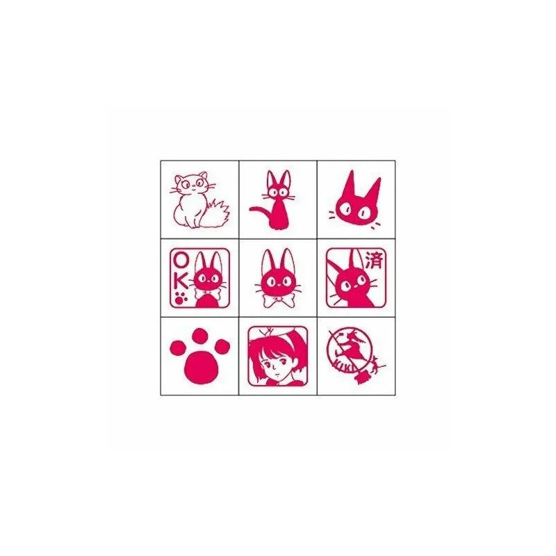 Kiki la petite Sorcière - Set de 9 tampons - Beverly