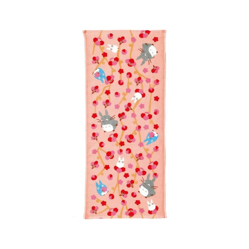 Mon voisin Totoro - Serviette Imabari Fleur de Prunier 34 x 80 cm