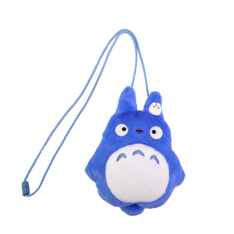 Mon voisin Totoro -  Sacoche peluche à cordon Totoro Bleu