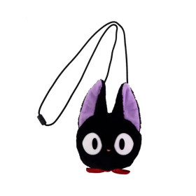 Kiki la Petite Sorcière -  Sacoche peluche à cordon Jiji