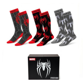 Marvel - Pack de 3 paires de chaussettes 38-45 Spider-Man