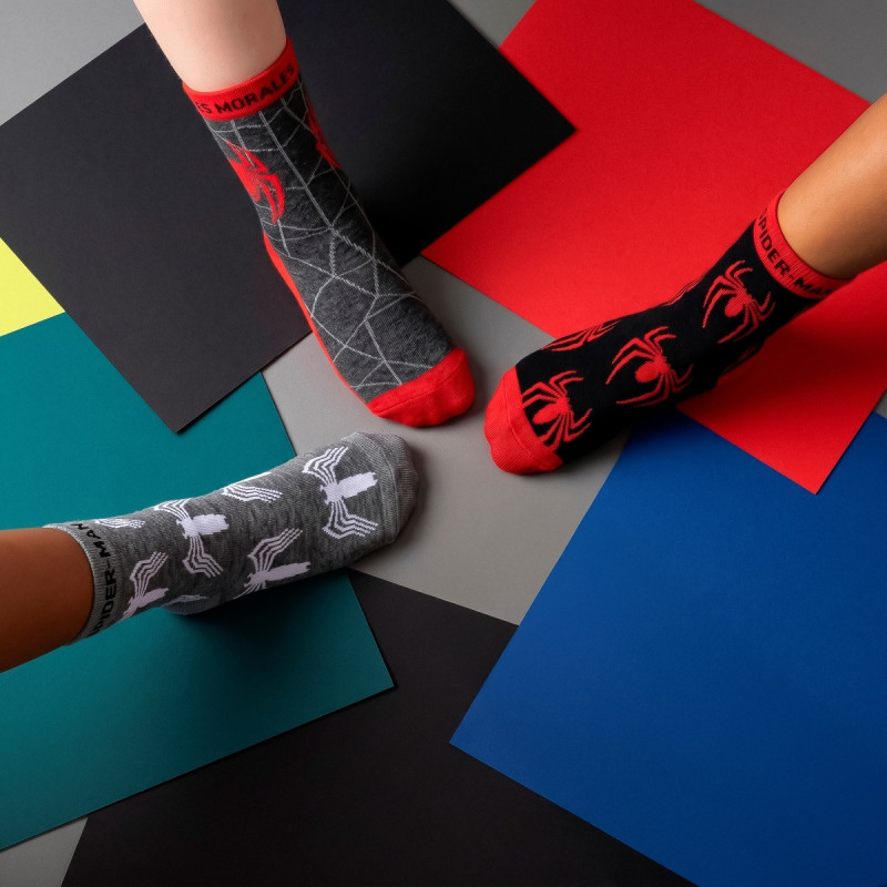 Marvel - Pack de 3 paires de chaussettes 38-45 Spider-Man - Cerda