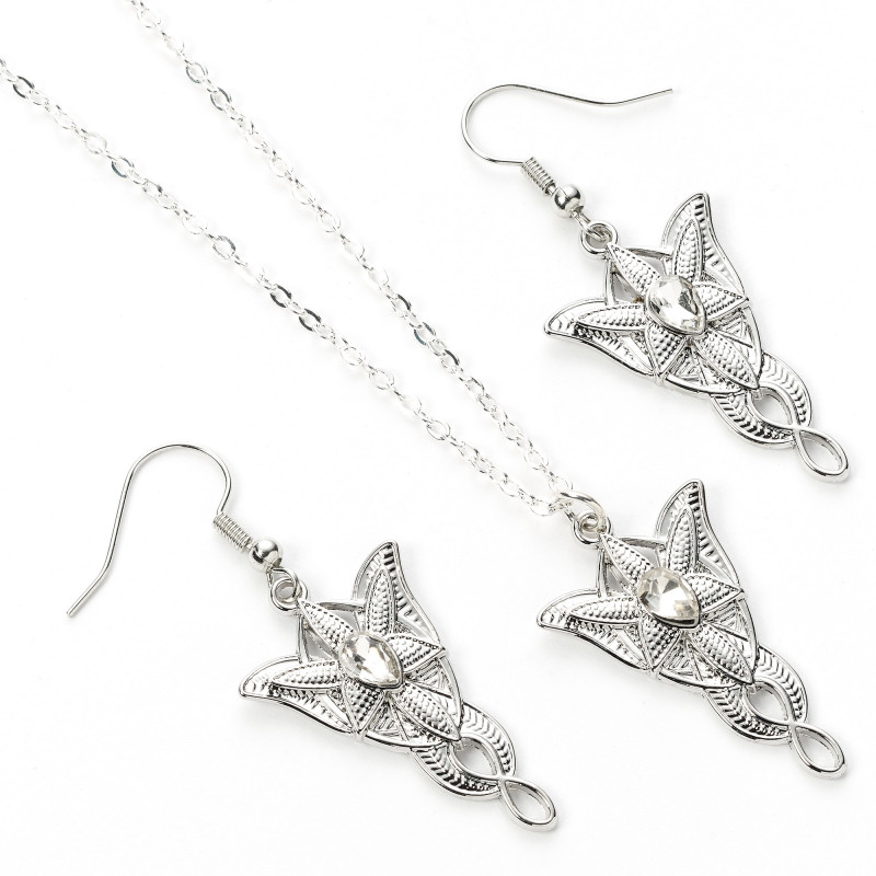 Lord of the Rings - Collier & Boucles d'oreilles Etoile du Soir -Carat