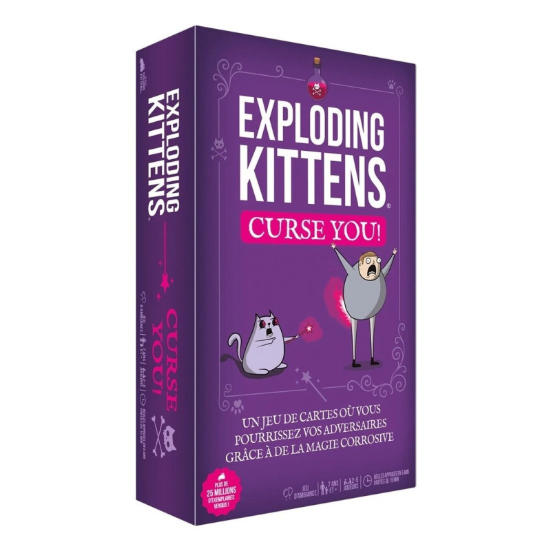 Jeu de société Exploding Kittens : Curse You