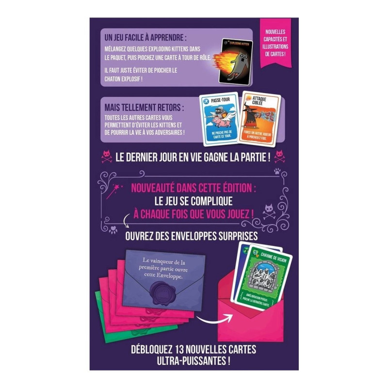 Jeu de société Exploding Kittens : Curse you