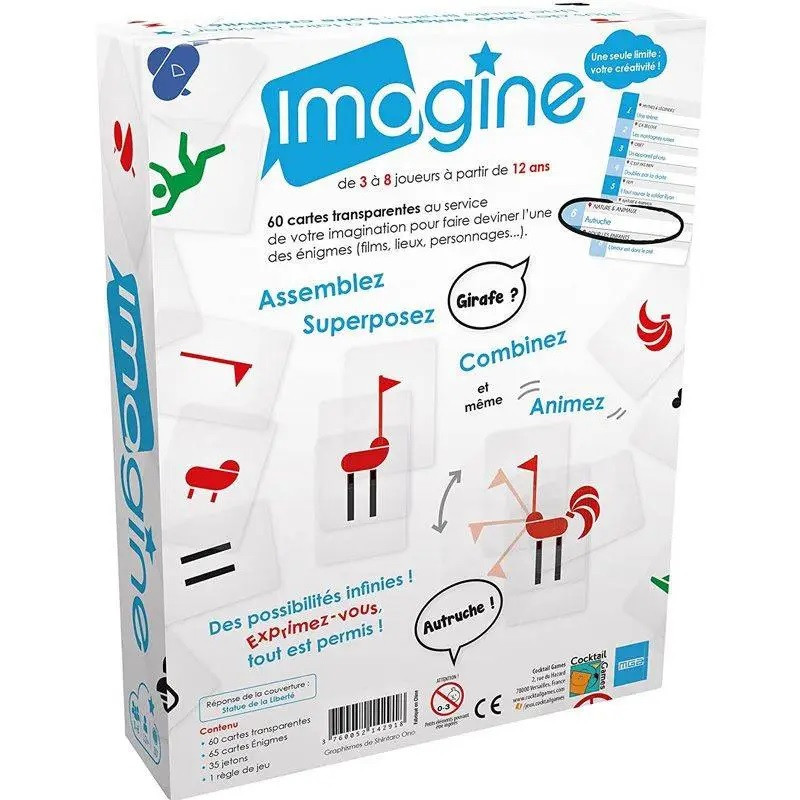 Jeu de société Imagine