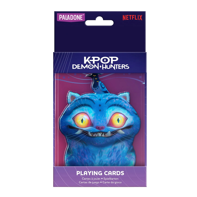 Kpop Demon Hunters - Jeu de Cartes dans une Boîte métallique Derpy