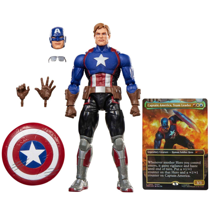 Figurine Captain America 15 cm Hasbro Marvel Legends Magic