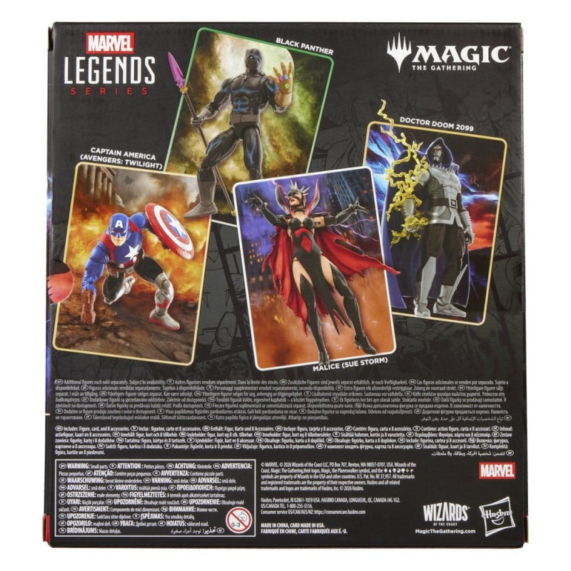 Figurine Captain America 15 cm Hasbro Marvel Legends Magic