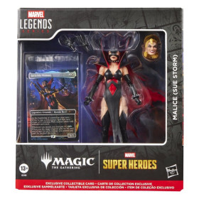 Marvel Legends Magic: The Gathering - Figurine Fantastic Four Malice (Sue Storm) 15 cm (avec carte premium exclusive)