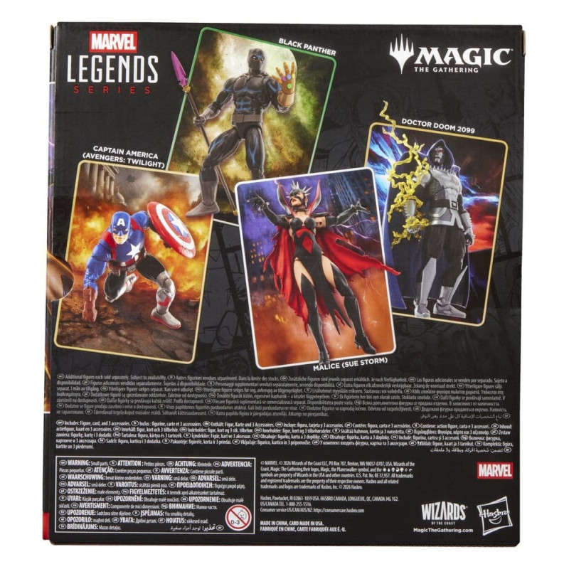 Figurine Captain America 15 cm Hasbro Marvel Legends Magic