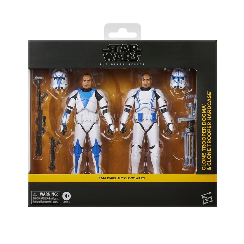 Star Wars : The Clone Wars - Black Series - Figurine Dogma & Hardcase 15 cm