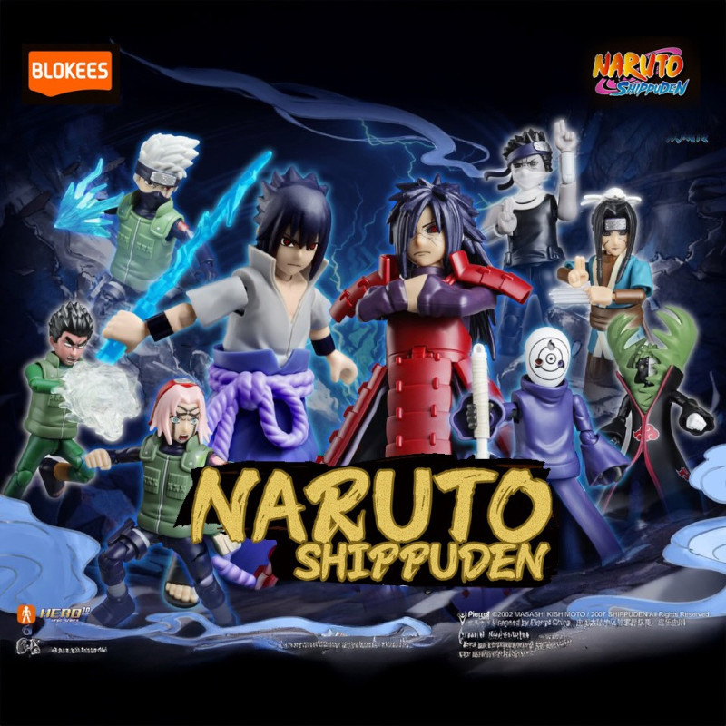 Naruto - Model Kit Galaxy Version 04 War Begins aléatoire - Blokees