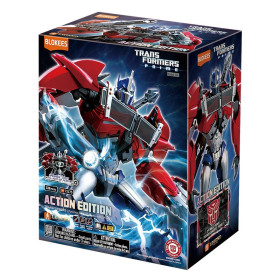 Transformers - Model Kit Maquette Blokees Action Edition Optimus Prime V2