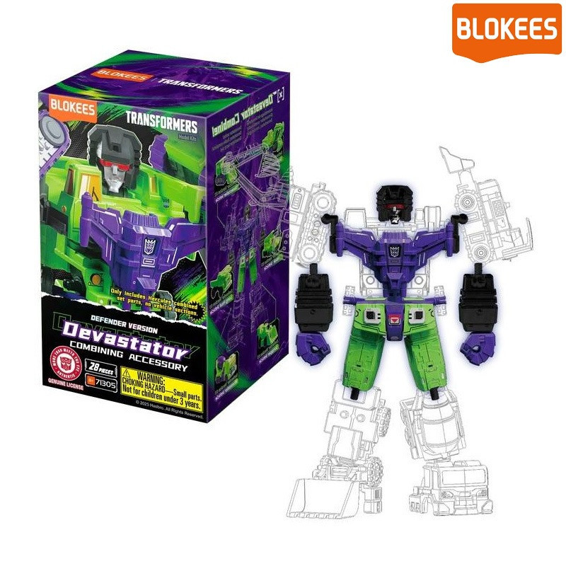 Transformers - Maquette Devastator à combiner Defenders - Blokees