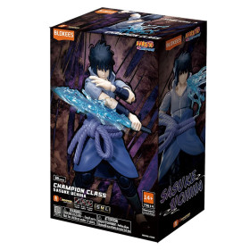 Naruto Shippuden - Model Kit Maquette Blokees Champion Class 04 Sasuke Uchiha
