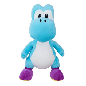 Super Mario - Peluche Yoshi Bleu 50 cm