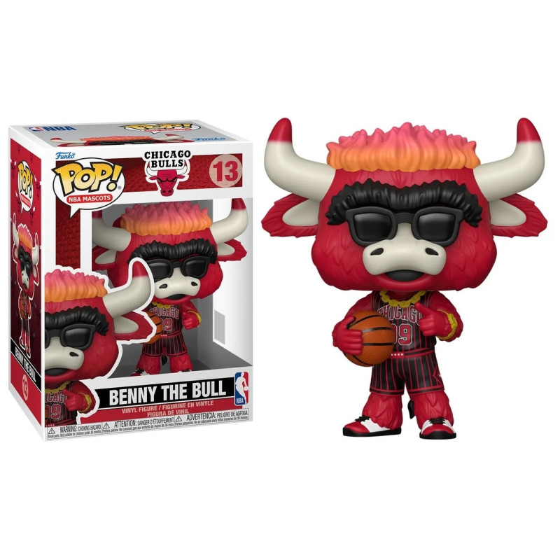 NBA - Pop! - Chicago Bulls Mascotte Benny the Bull n°13