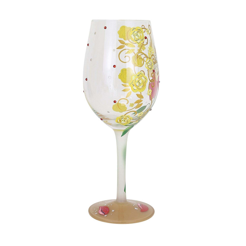 Disney : La Belle et la Bête - Verre à pied Bold Like a Rose - Enesco