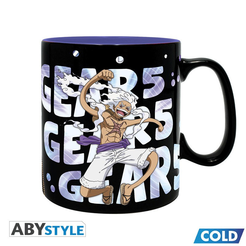 One Piece - Mug thermo-réactif Gear 5 460 ml