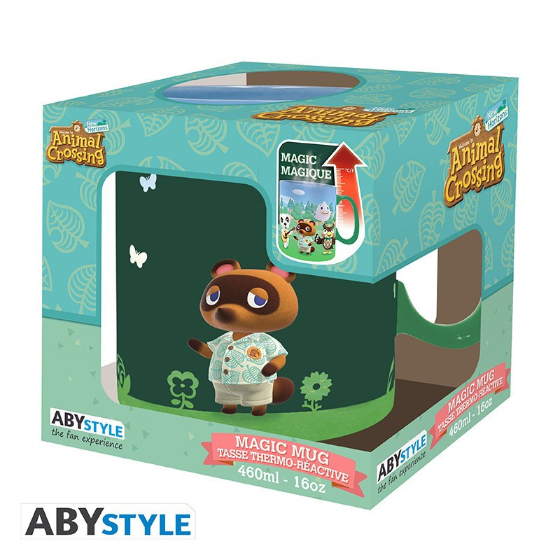 Animal Crossing - Mug thermo-réactif "Bienvenue sur l'île" 460 ml