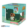 Animal Crossing - Mug thermo-réactif "Bienvenue sur l'île" 460 ml