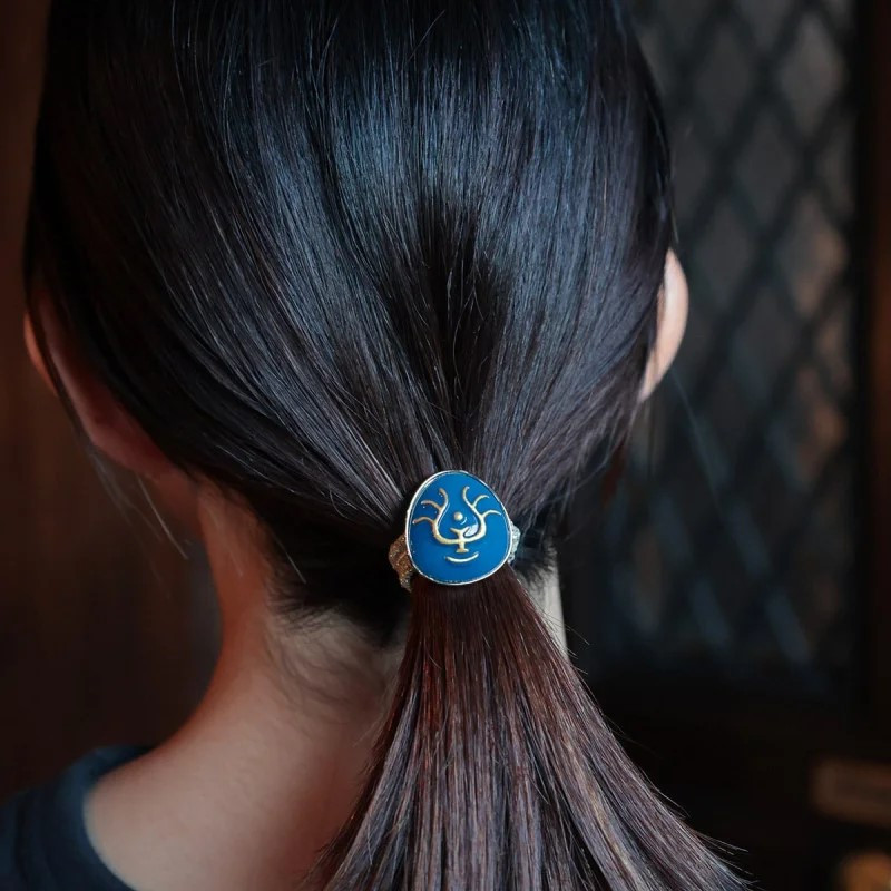 Le Château dans le Ciel (Laputa) - Élastique à Cheveux Cristal Volucite