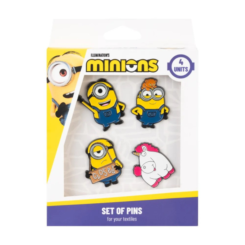 Les Minions - Set de 4 pins – Erik