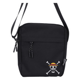 One Piece - Sac bandoulière Noir Luffy Jolly Roger