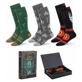 Lord of the Rings - Pack de 3 Chaussettes 38/45