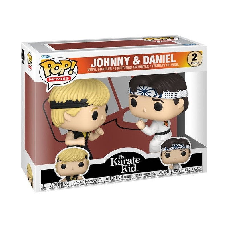 Karaté Kid - Pop! - 2-Pack Johnny & Daniel