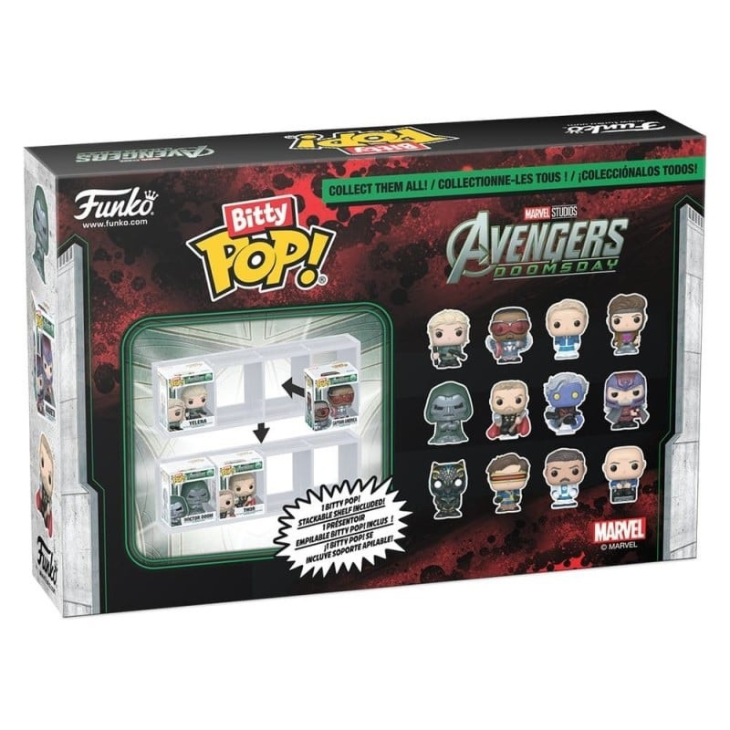 Marvel : Avengers Doomsday - Pop! Bitty - 4-Pack Series 3 – Funko